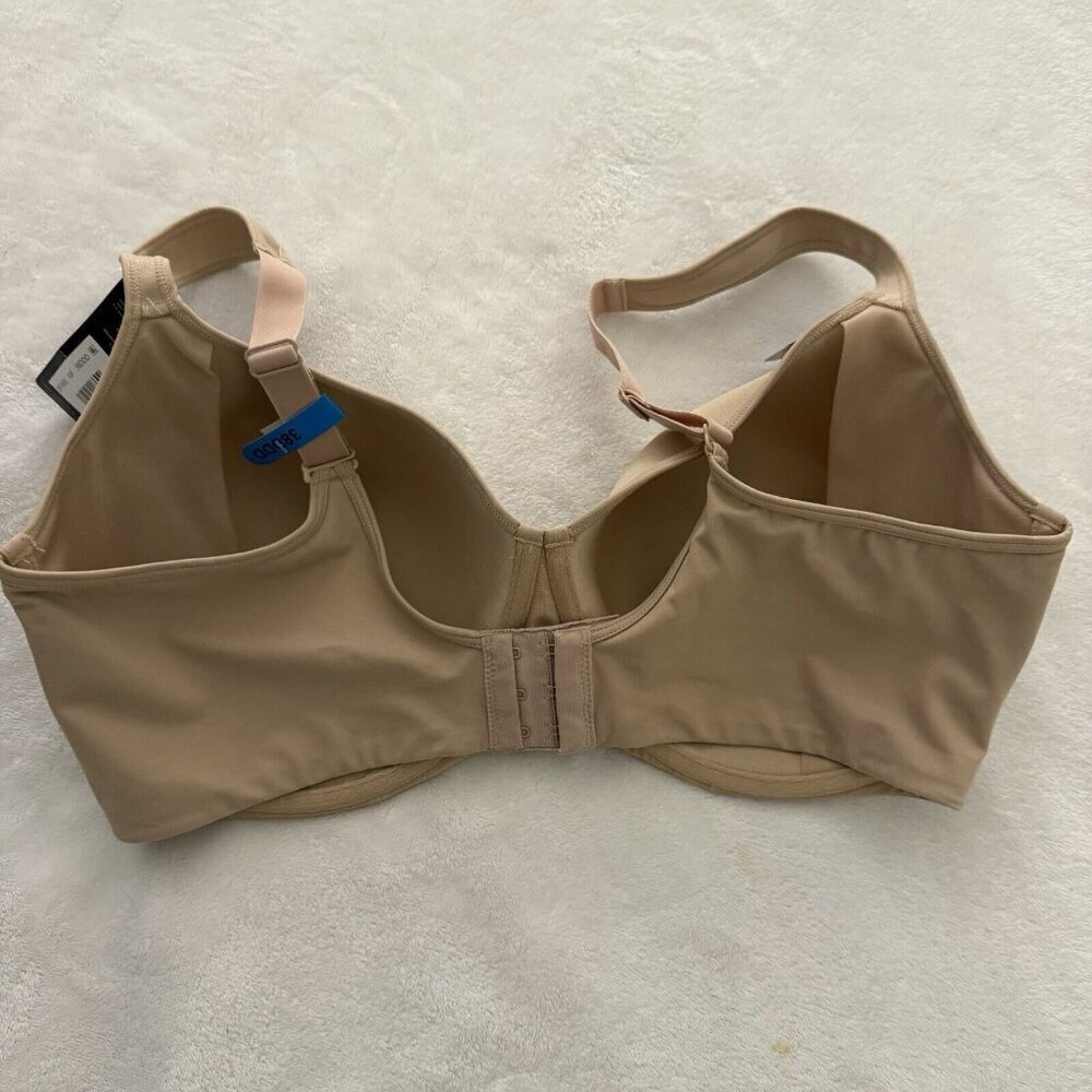 NWT Bali One Smooth Ultra‎ Light Minimizer Underwire Bra Womens Size 38DDD Beige - Picture 6 of 9